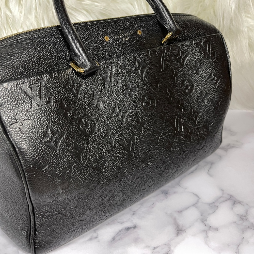Louis Vuitton Monogram Empreinte Speedy 30 Noir - Picture 11 of 16